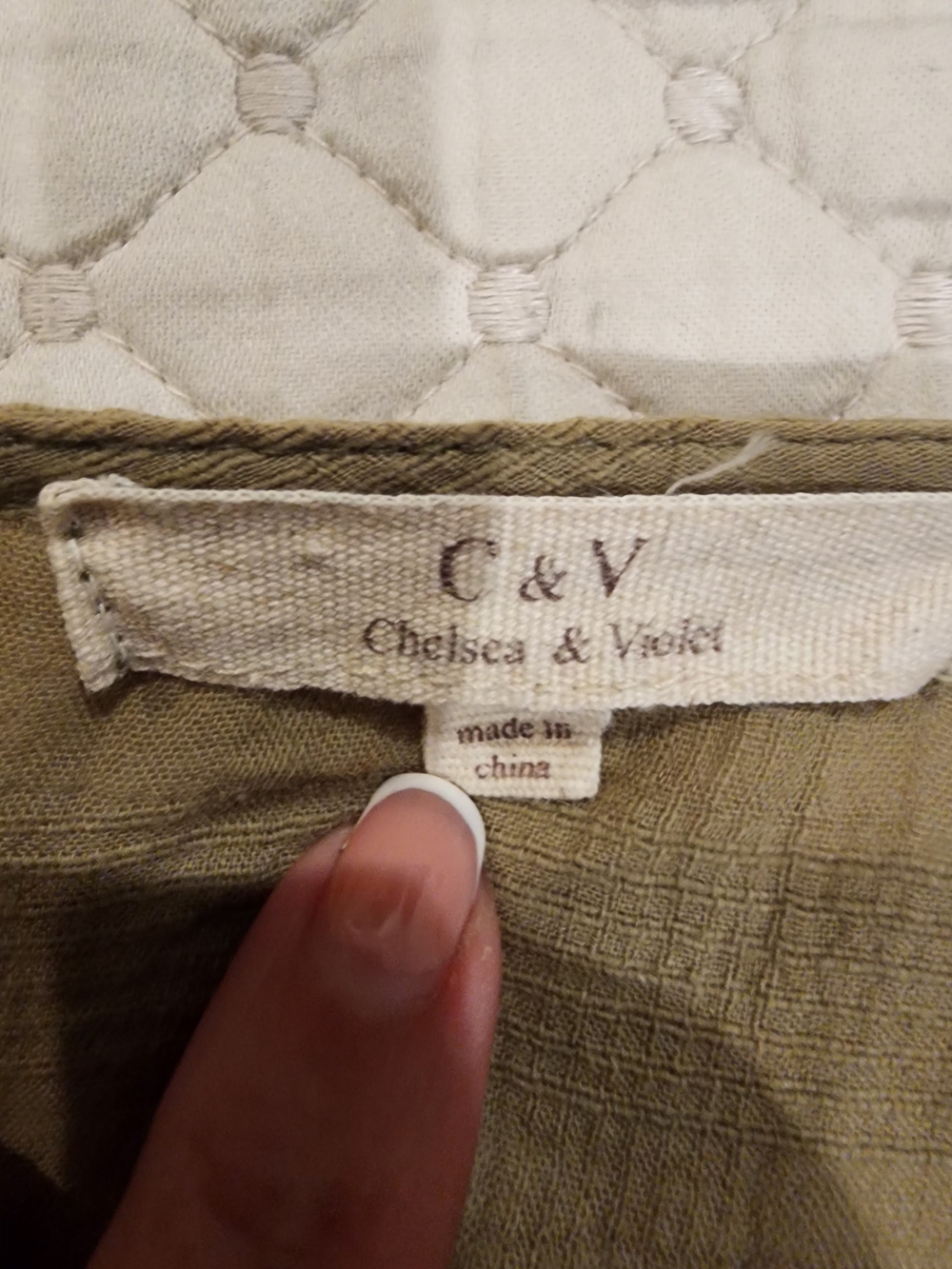 Chelsea & Violet Olive Green Casual Dress - Picture 6 of 6